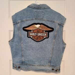 Vintage Harley-Davidson Biker Vest